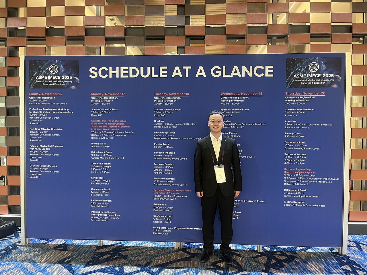 ASME IMECE 2025 presentations on nonlinear dynamics and modal analysis photo 2