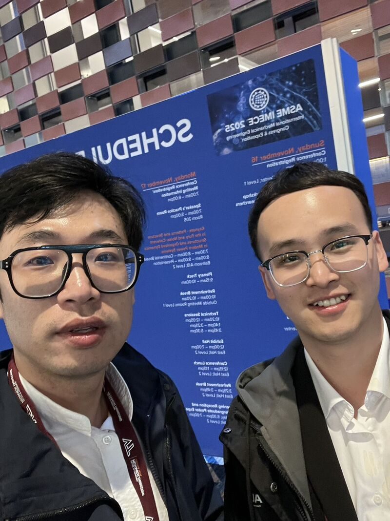 ASME IMECE 2025 presentations on nonlinear dynamics and modal analysis photo 3