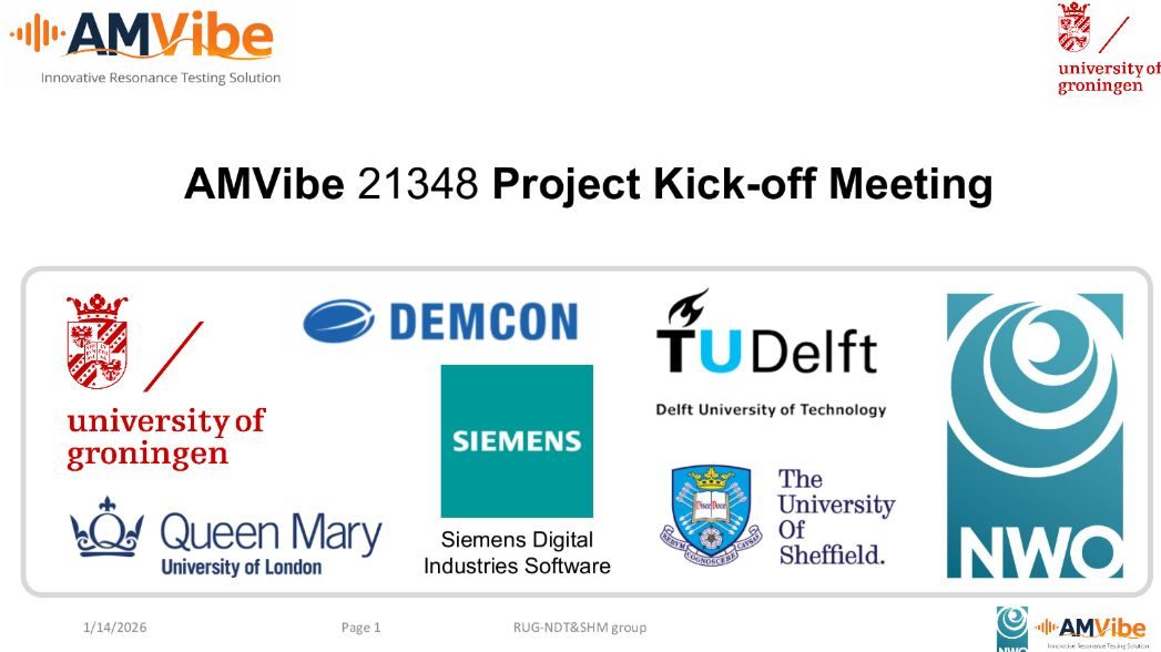 NWO-OTP AMVibe project kick-off meeting photo 1